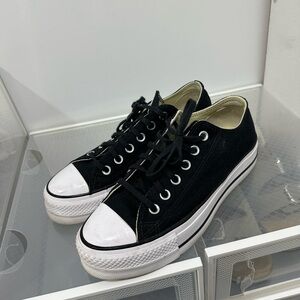 Converse platform black